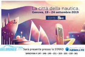 VALBROKER SARA' PRESENTE AL SALONE NAUTICO DI GENOVA